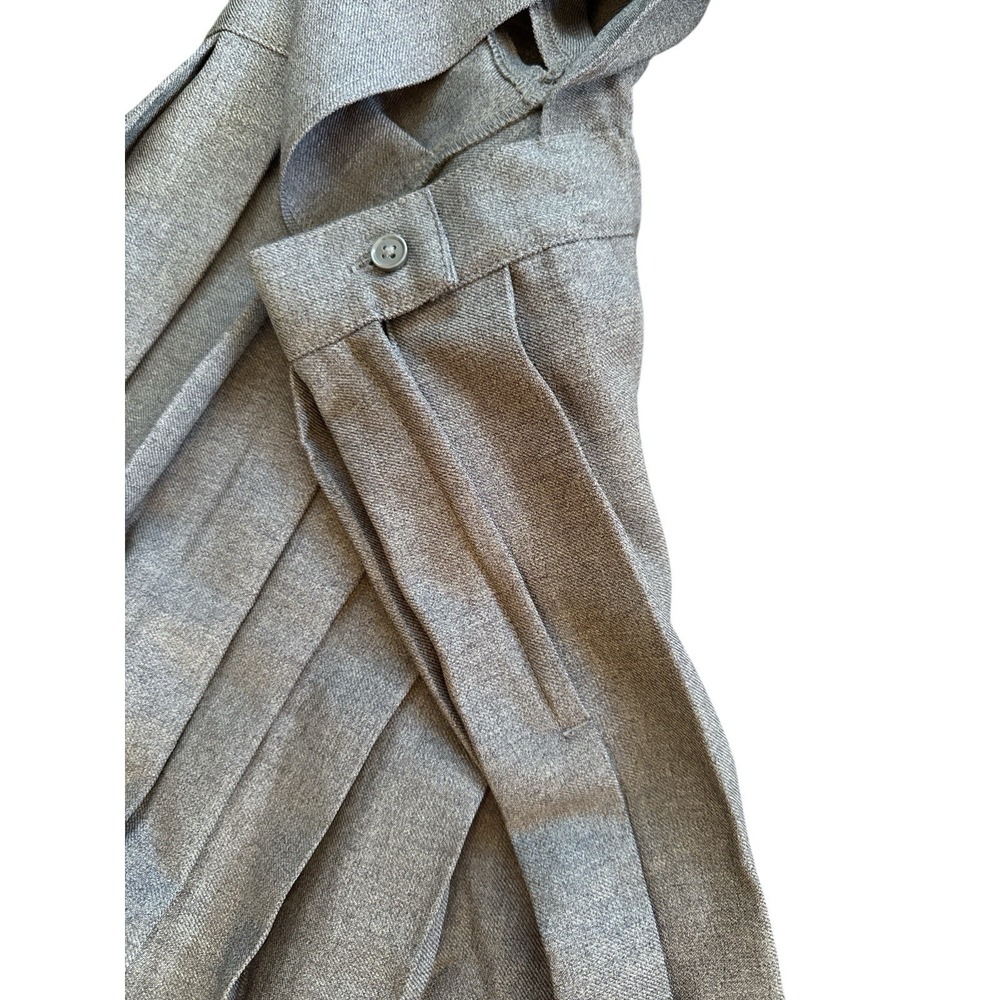 French Toast Girls School Uniform Pleated Dress Size 12 Charcoal Gray - Picture 3 of 8